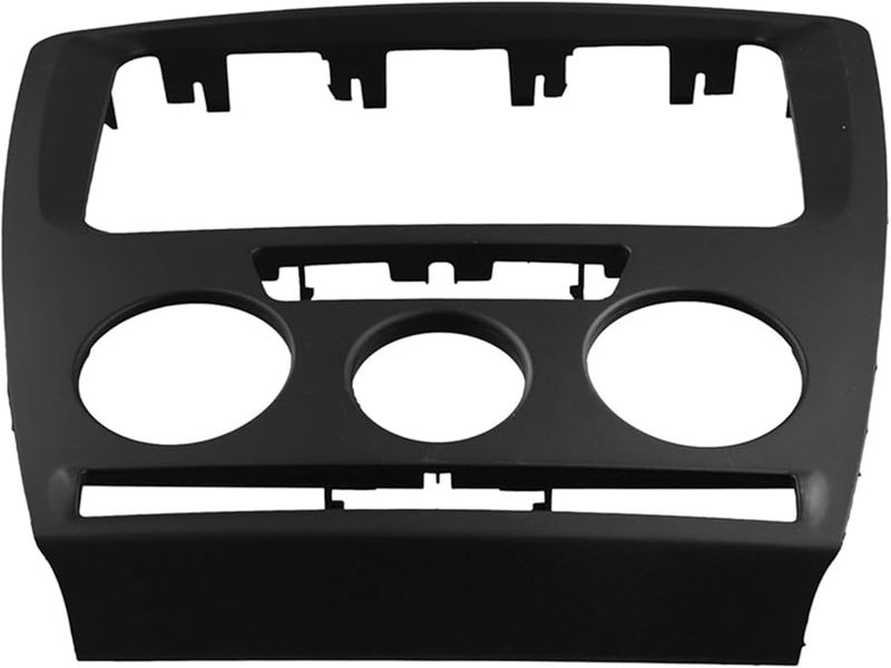 Black Car Radio Frame DVD GPS Navigation MP5 Panel Cover For Skoda Octavia 2007 2009 - Image 2